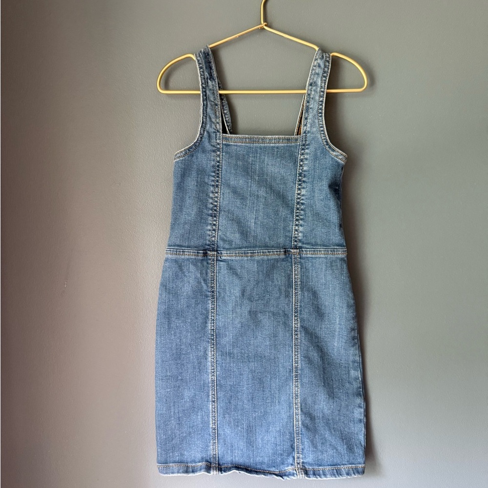 Art Class Denim Sleeveless Dress‎